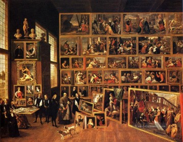  David Kunst - Das Atelier des Erzherzogs Leopold Wilhelm David Teniers der Jüngere